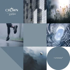 Crown Walls & Ceilings Matt Emulsion Paint Runaway - Tester 40ml -Paint Store 12823128 1614978275790314