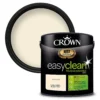 Crown Easyclean® Washable & Wipeable Multi Surface Matt Paint Ivory Cream® - 2.5L -Paint Store 12823432 1464847599545426