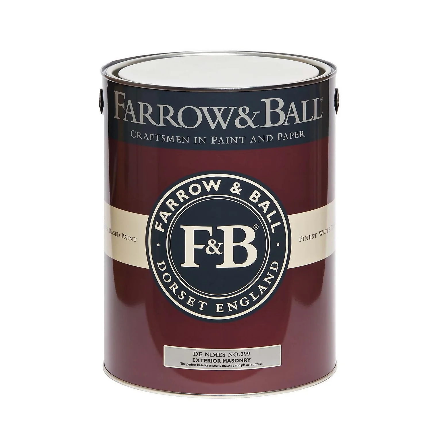 Farrow & Ball Exterior Masonry Paint De Nimes - 5L 5 Farrow & Ball Exterior Masonry Paint De Nimes - 5L - Image 3