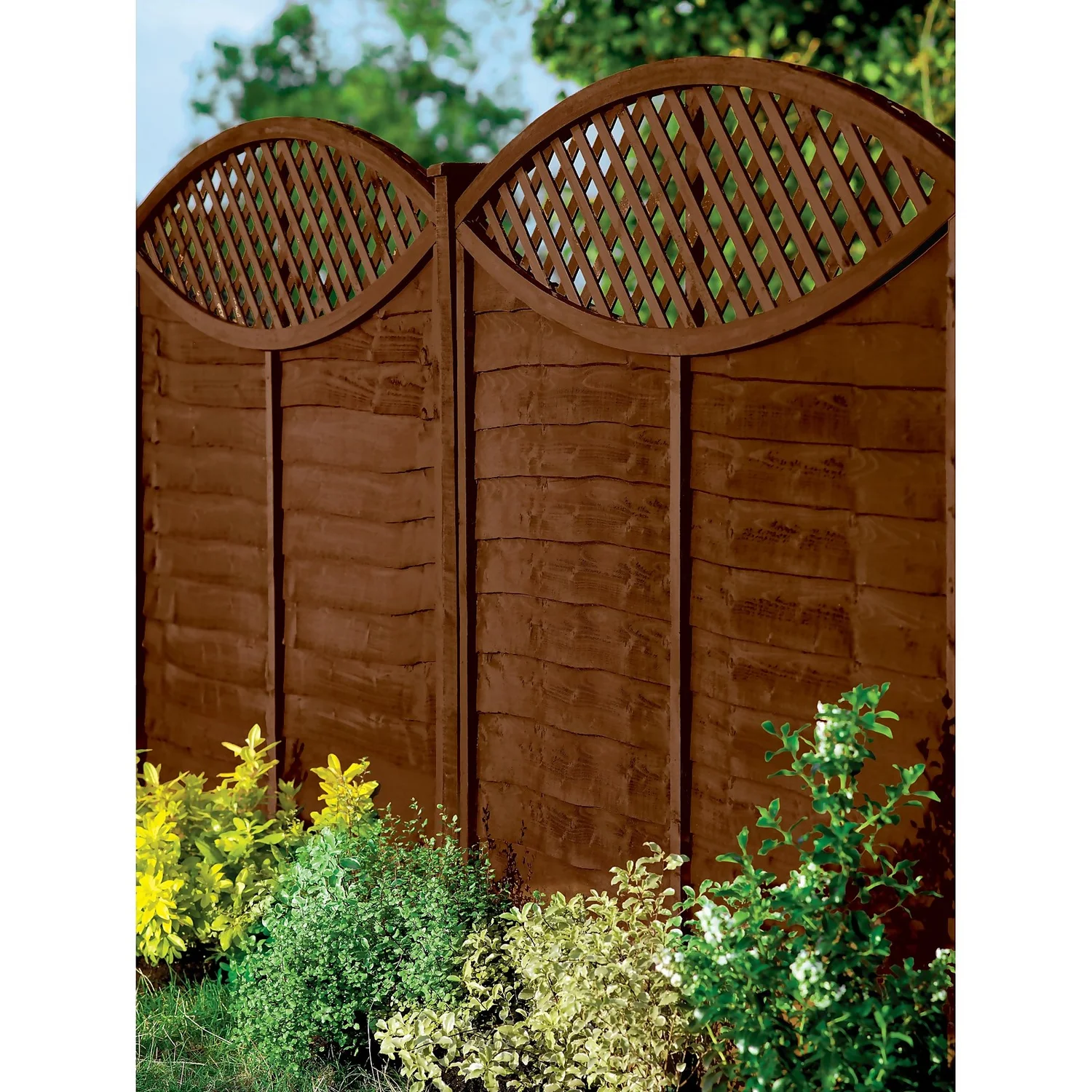 Ronseal Fence Life Plus Paint Dark Oak - 9L 4 Ronseal Fence Life Plus Paint Dark Oak - 9L - Image 2