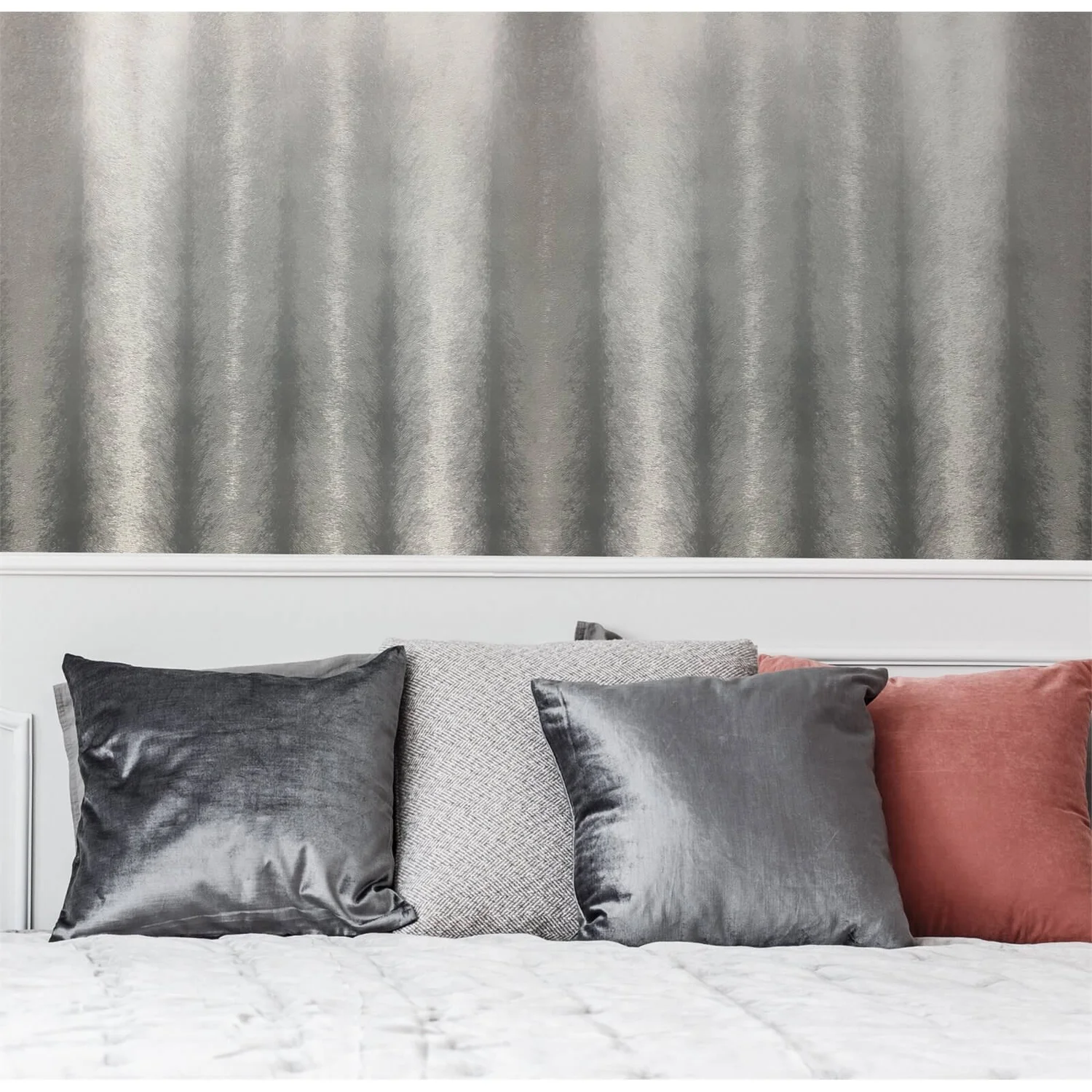 Sublime Fur Silver Wallpaper 4 Sublime Fur Silver Wallpaper - Image 2