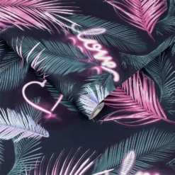 Fresco Neon Love Wallpaper -Paint Store 12831413 1514843450767156