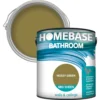 Homebase Bathroom Mid Sheen Paint - Moss Green 2.5L -Paint Store 12832554 2644831918774023