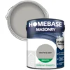 Homebase Smooth Masonry Paint - Graphite Grey 5L -Paint Store 12833263 8144831917537438