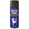Rust-Oleum Direct To Plastic Spray Paint - Black - 400ml -Paint Store 12834123 2114831604163360