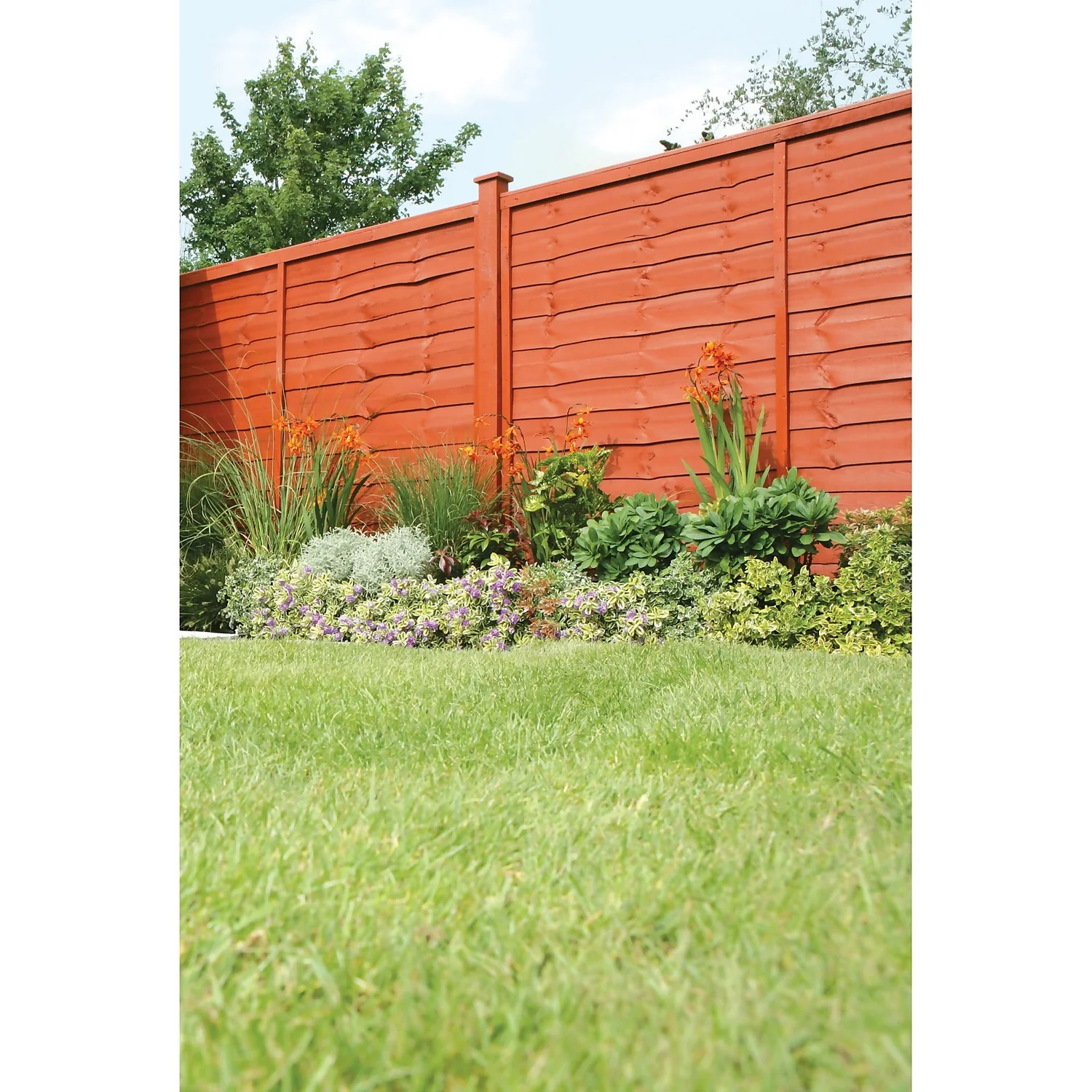 Ronseal Fence Life Plus Paint Red Cedar - 5L 4 Ronseal Fence Life Plus Paint Red Cedar - 5L - Image 2