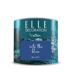 ELLE Decoration By Crown Flat Matt Paint Into The Blue - Tester 125ml -Paint Store 12834806 1934873591654629