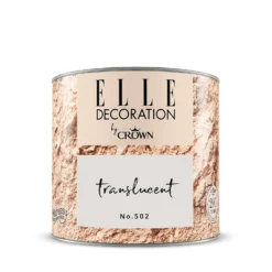 ELLE Decoration By Crown Flat Matt Paint Translucent - Tester 125ml 13 ELLE Decoration By Crown Flat Matt Paint Translucent - Tester 125ml -Paint Store 12835092 1884873909971081