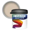 Homebase Matt Emulsion Paint Stone Beige - Tester 90ml 1 Homebase Matt Emulsion Paint Stone Beige - Tester 90ml -Paint Store 12835786 1264831970767218