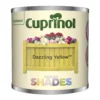 Cuprinol Garden Shades Dazzling Yellow Tester - 125ml -Paint Store 12836698 1674831918231527