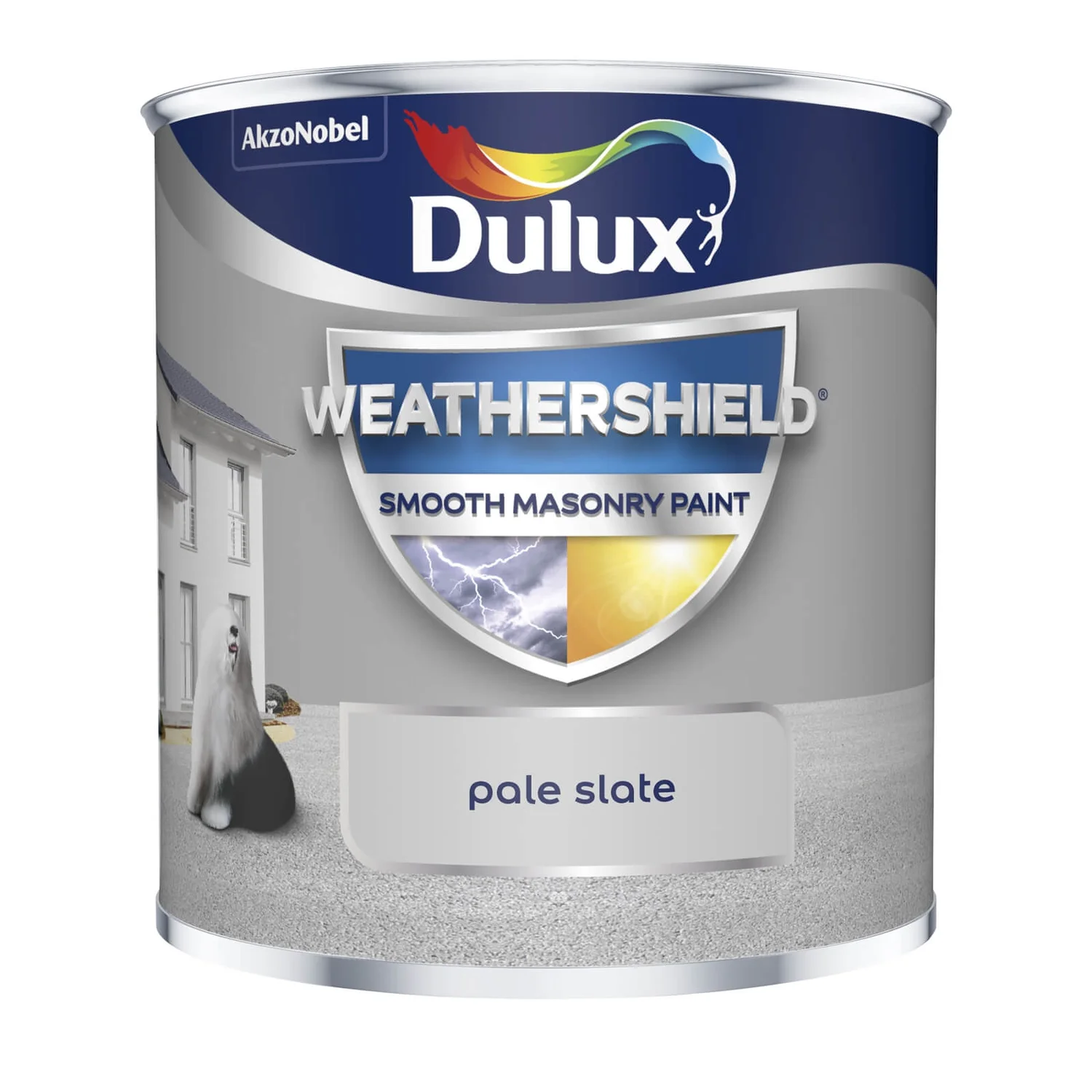 Dulux Weathershield Smooth Masonry Paint Pale Slate - Tester 250ml 4 Dulux Weathershield Smooth Masonry Paint Pale Slate - Tester 250ml - Image 2