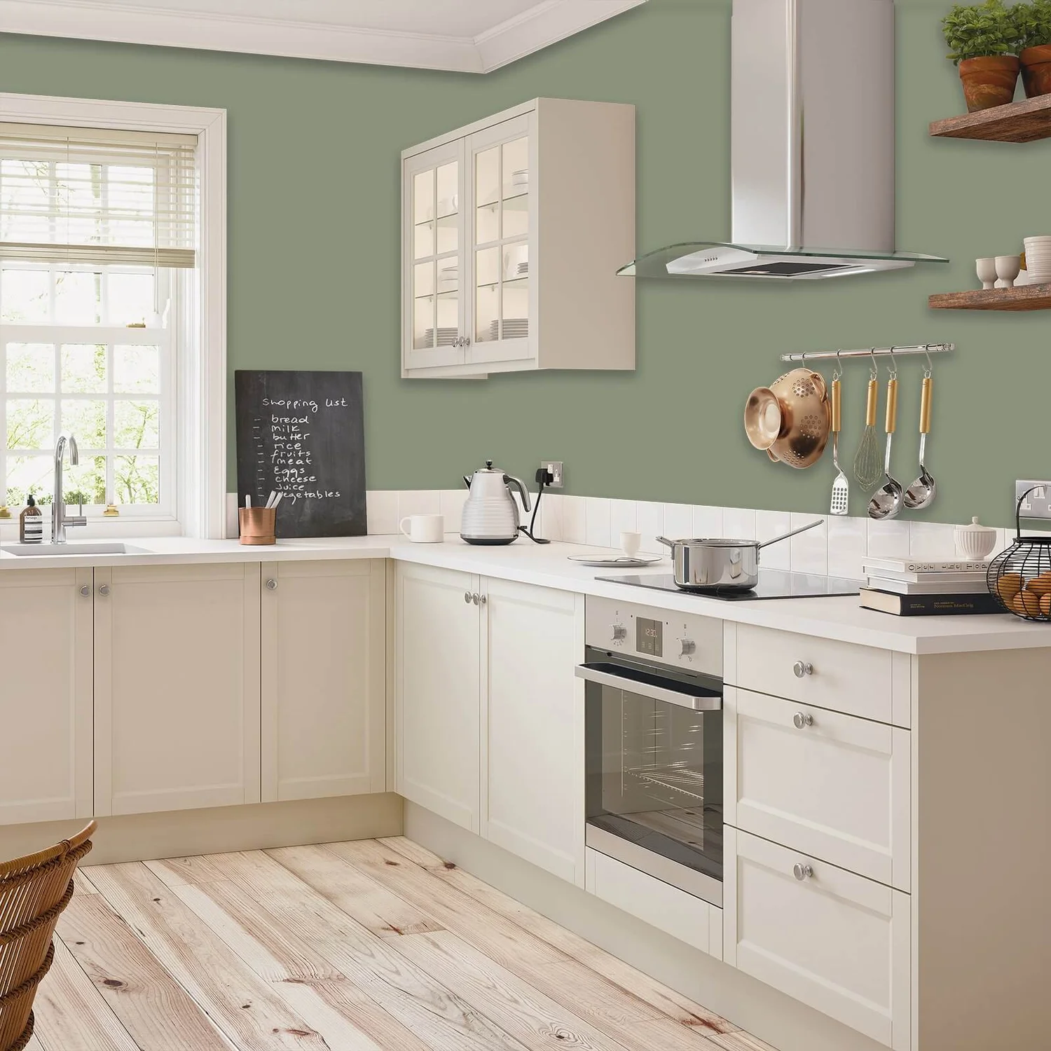 Homebase Kitchen Matt Paint - Chinese Evergreen 2.5L 5 Homebase Kitchen Matt Paint - Chinese Evergreen 2.5L - Image 3