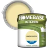Homebase Kitchen Matt Paint - Lemon Souffle 2.5L -Paint Store 12837079 2064831957192416