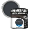 Homebase Tough & Durable Matt Paint Nighttime Blue - 2.5L -Paint Store 12837130 1874831948007187