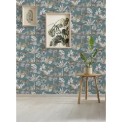 Grandeco Leopard Teal Paste The Wall Wallpaper 6 Grandeco Leopard Teal Paste The Wall Wallpaper -Paint Store 12837441 1904833215518149