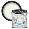 Crown Walls & Ceilings Matt Emulsion Paint Milk White - 2.5L -Paint Store 12837627 9854969531369203
