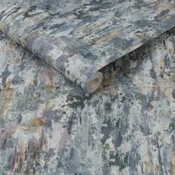 Fresco Distressed Concrete Texture Wallpaper -Paint Store 12838040 1114833221757423