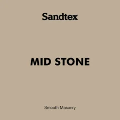 Sandtex® Ultra Smooth Masonry Paint Mid Stone - 10L -Paint Store 12840368 1544872085496562