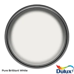 Dulux Once Satinwood Paint Pure Brilliant White - 2.5L -Paint Store 12841033 2144833196963122