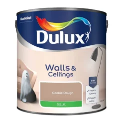 Dulux Silk Emulsion Paint Cookie Dough - 2.5L -Paint Store 12841309 3244832990393829