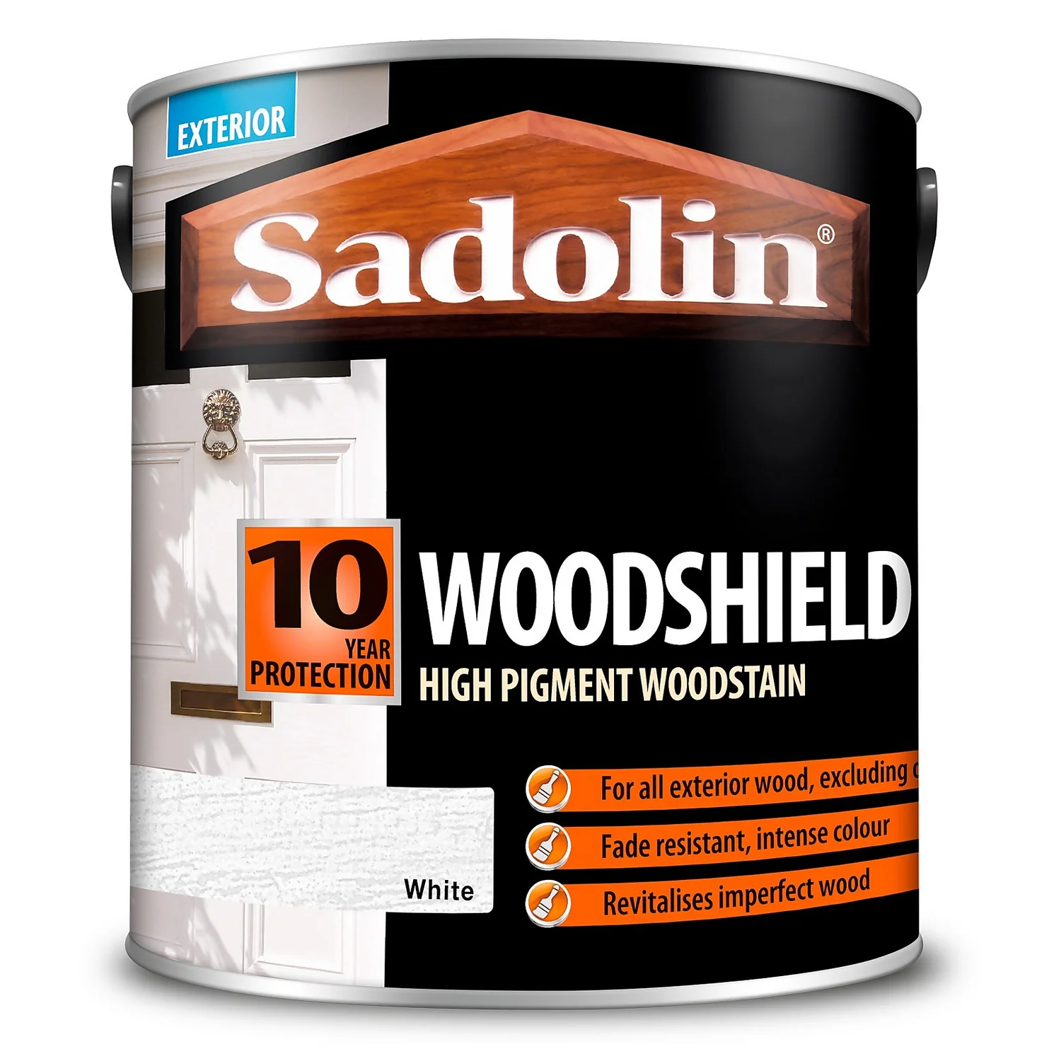 Sadolin Woodshield Woodstain White - 2.5L 5 Sadolin Woodshield Woodstain White - 2.5L - Image 3