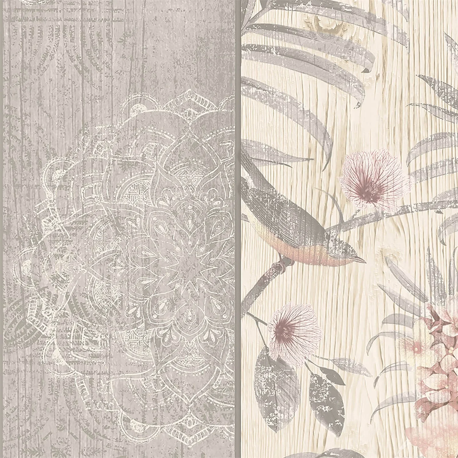 Belgravia Decor Rosa Smooth Fern Panel Blush And Grey Wallpaper 3 Belgravia Decor Rosa Smooth Fern Panel Blush And Grey Wallpaper