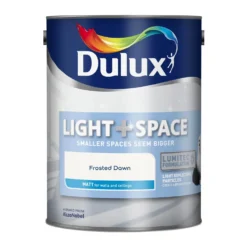 Dulux Light & Space Matt Emulsion Paint Frosted Dawn - 5L -Paint Store 12843184 2034833216213258