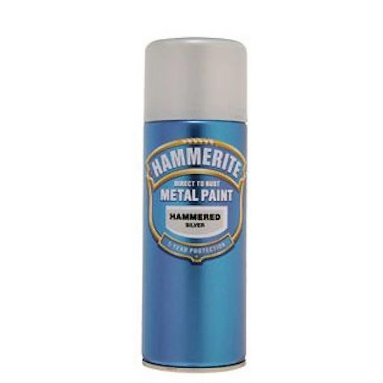Hammerite Silver Grey - Hammered Exterior Aerosol Paint - 400ml 3 Hammerite Silver Grey - Hammered Exterior Aerosol Paint - 400ml