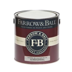 Farrow & Ball Exterior Eggshell Eating Room Red - 2.5L -Paint Store 12843557 1714951868914092