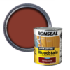 Ronseal Quick Drying Woodstain Deep Mahogany Satin - 750ml -Paint Store 12843808 1104949524857918