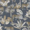 Grandeco Life Jungle Fever Leopard Charcoal Wallpaper -Paint Store 12843892 2114872846662352