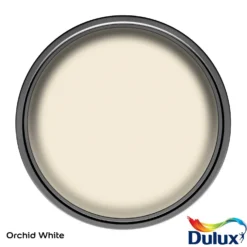 Dulux Silk Emulsion Paint Orchid White - 5L -Paint Store 12845572 3614833203803107