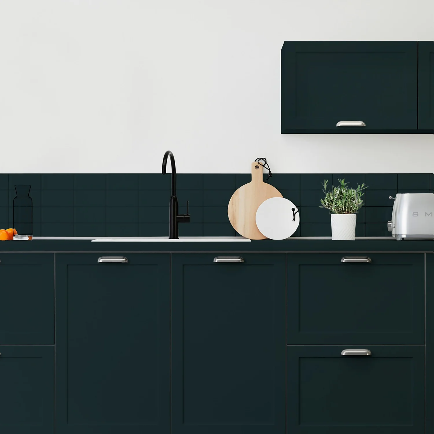 Maison Deco Refresh Kitchen Cupboards, Worktops & Splashbacks Paint Charcoal Black - 2L 5 Maison Deco Refresh Kitchen Cupboards, Worktops & Splashbacks Paint Charcoal Black - 2L - Image 3