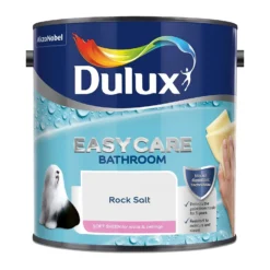 Dulux Easycare Bathroom Rock Salt Soft Sheen Paint - 2.5L 12 Dulux Easycare Bathroom Rock Salt Soft Sheen Paint - 2.5L -Paint Store 12881508 1184843329243594