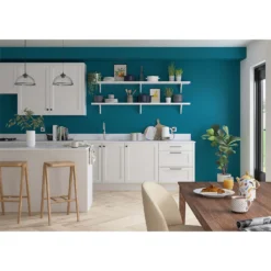 Dulux Simply Refresh Feature Wall One Coat Matt Emulsion Paint Teal Tension - 1.25L -Paint Store 12881599 1504843857051846