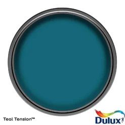 Dulux Simply Refresh Feature Wall One Coat Matt Emulsion Paint Teal Tension - 1.25L -Paint Store 12881599 1804843856930934