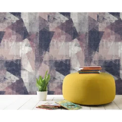 GrandecoLife Perspectives Vincent Pink/Purple Wallpaper -Paint Store 12881798 1044843755366366