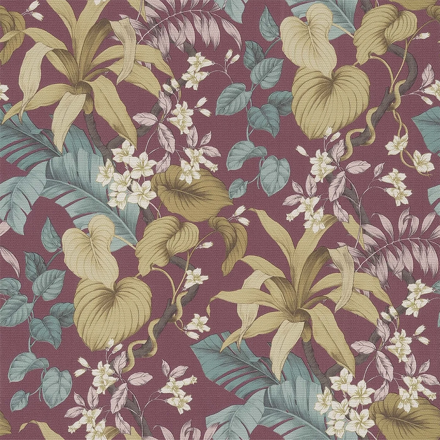 Grandeco Boutique Clarence Vesoule Plum Wallpaper 3 Grandeco Boutique Clarence Vesoule Plum Wallpaper