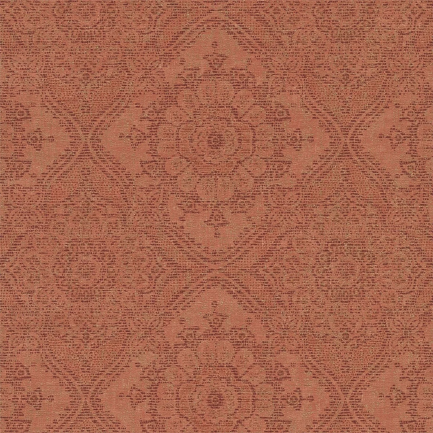 Grandeco Boutique Clarence Saran Orange Wallpaper 3 Grandeco Boutique Clarence Saran Orange Wallpaper