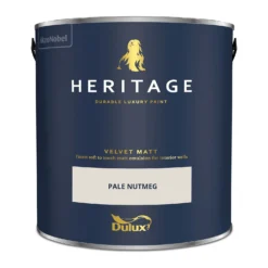 Dulux Heritage Matt Emulsion Paint Pale Nutmeg - 2.5L -Paint Store 12881997 1894843782865989