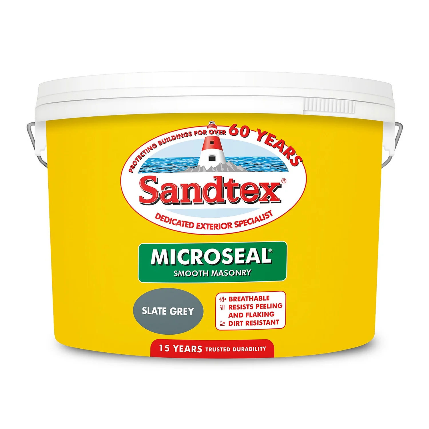 Sandtex® Ultra Smooth Masonry Paint Slate Grey - 10L 10 Sandtex® Ultra Smooth Masonry Paint Slate Grey - 10L - Image 8