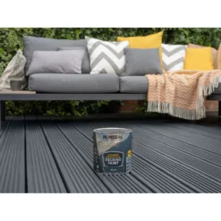 Ronseal Ultimate Protection Decking Paint Charcoal - 2.5L 12 Ronseal Ultimate Protection Decking Paint Charcoal - 2.5L -Paint Store 12889258 6854942291354491