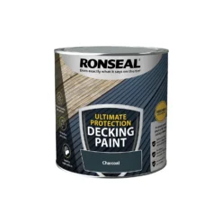Ronseal Ultimate Protection Decking Paint Charcoal - 2.5L 17 Ronseal Ultimate Protection Decking Paint Charcoal - 2.5L -Paint Store 12889258 8644942291609083