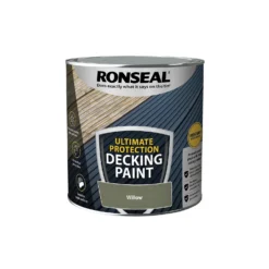 Ronseal Ultimate Protection Decking Paint Willow - 2.5L 9 Ronseal Ultimate Protection Decking Paint Willow - 2.5L -Paint Store 12889265 9024942291359495