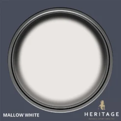 Dulux Heritage Matt Emulsion Paint Mallow White - Tester 125ml -Paint Store 12891512 6114843802019546
