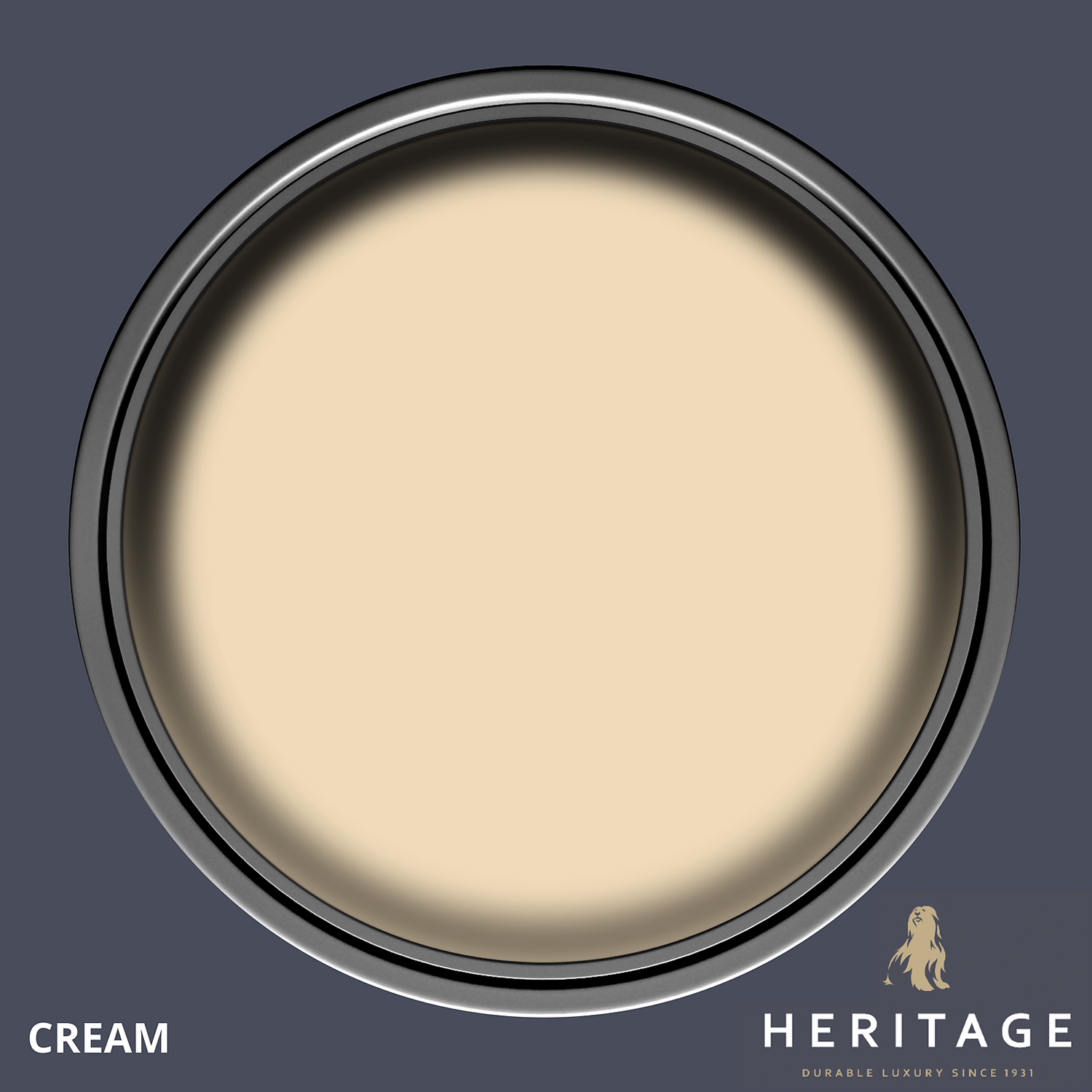 Dulux Heritage Eggshell Paint Cream - 750ml 5 Dulux Heritage Eggshell Paint Cream - 750ml - Image 3