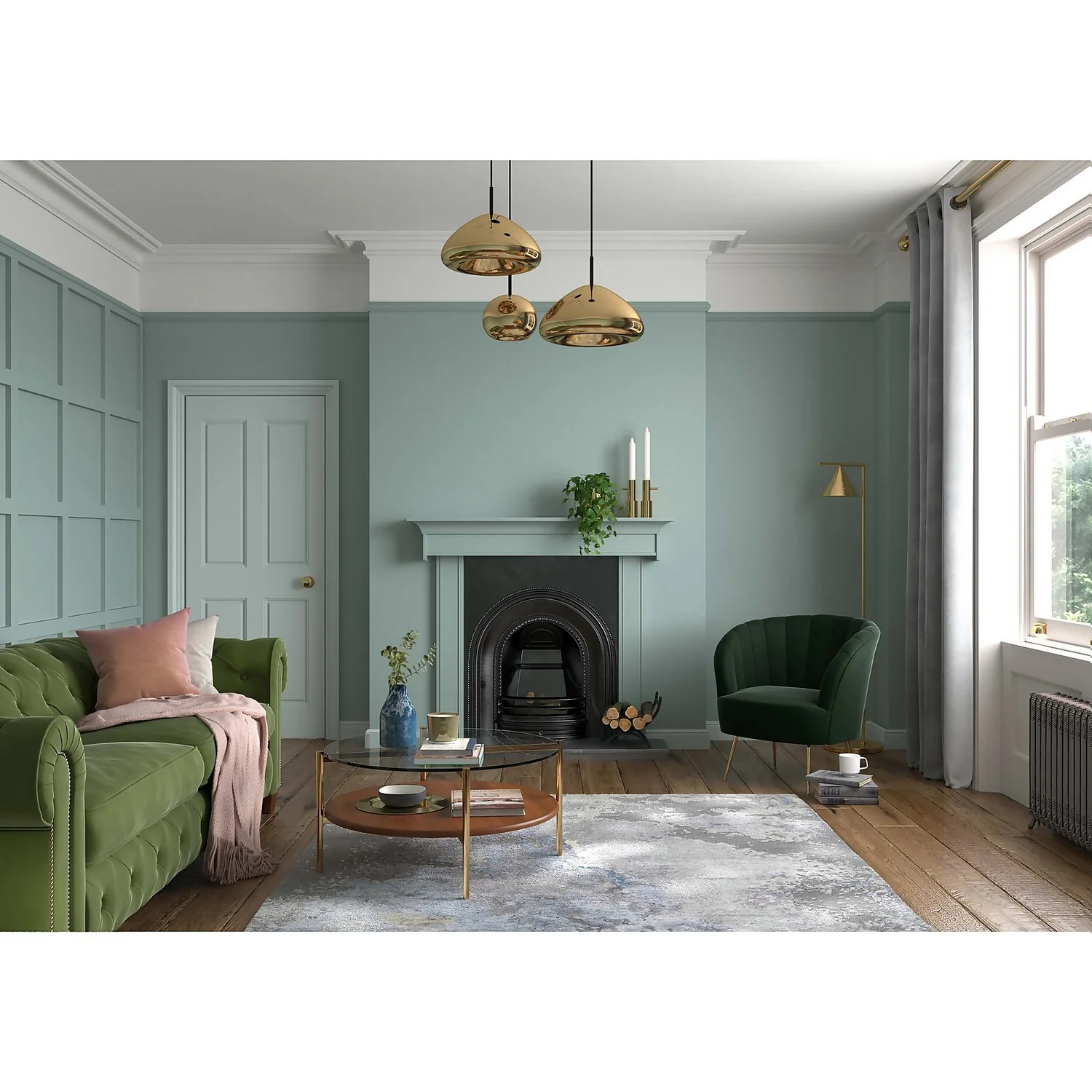 Dulux Heritage Eggshell Paint Rosemary Leaf - 750ml 4 Dulux Heritage Eggshell Paint Rosemary Leaf - 750ml - Image 2