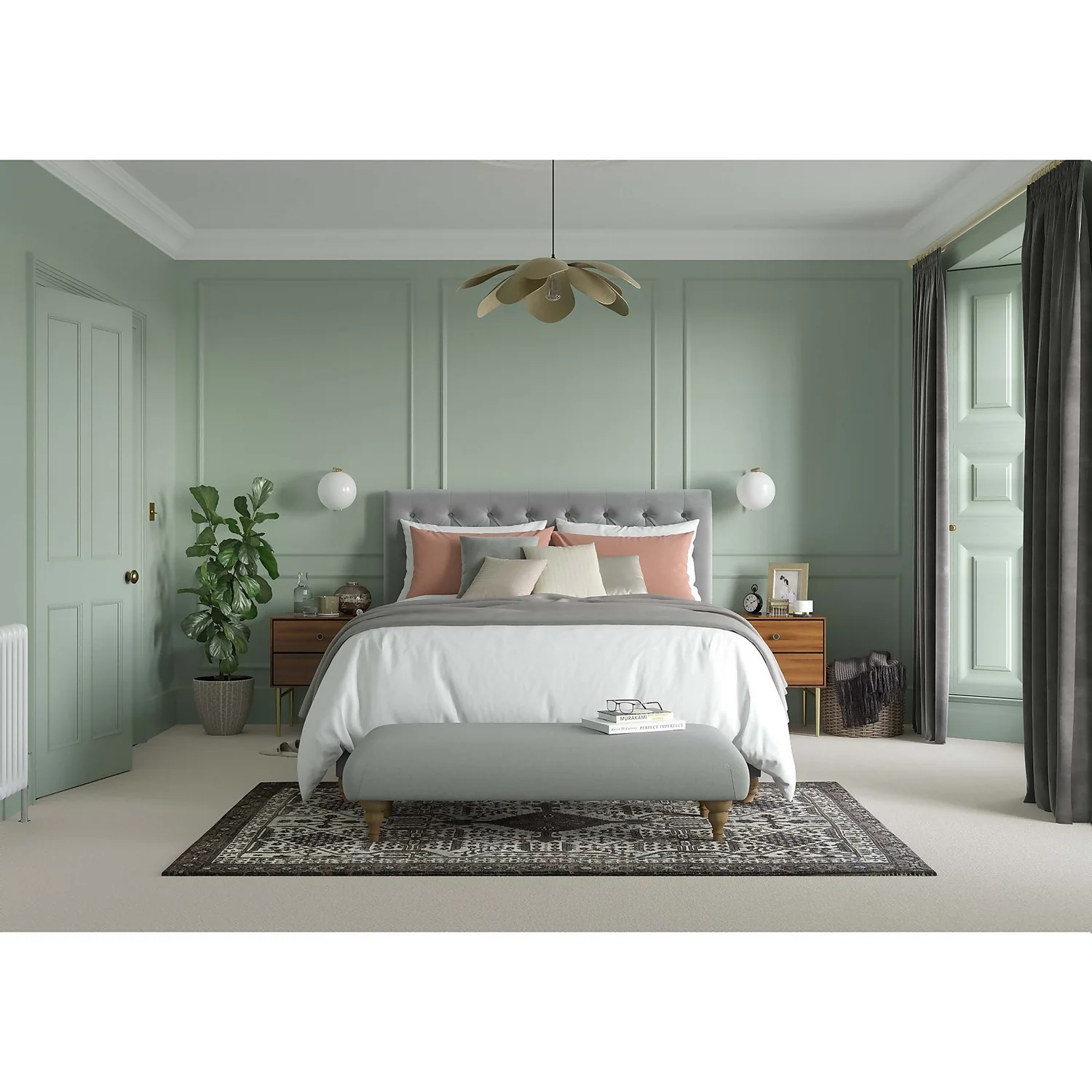 Dulux Heritage Eggshell Paint Sage Green - 750ml 9 Dulux Heritage Eggshell Paint Sage Green - 750ml - Image 7