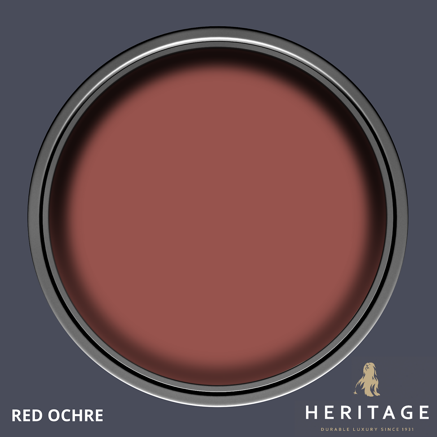 Dulux Heritage Eggshell Paint Red Ochre - 750ml 5 Dulux Heritage Eggshell Paint Red Ochre - 750ml - Image 3