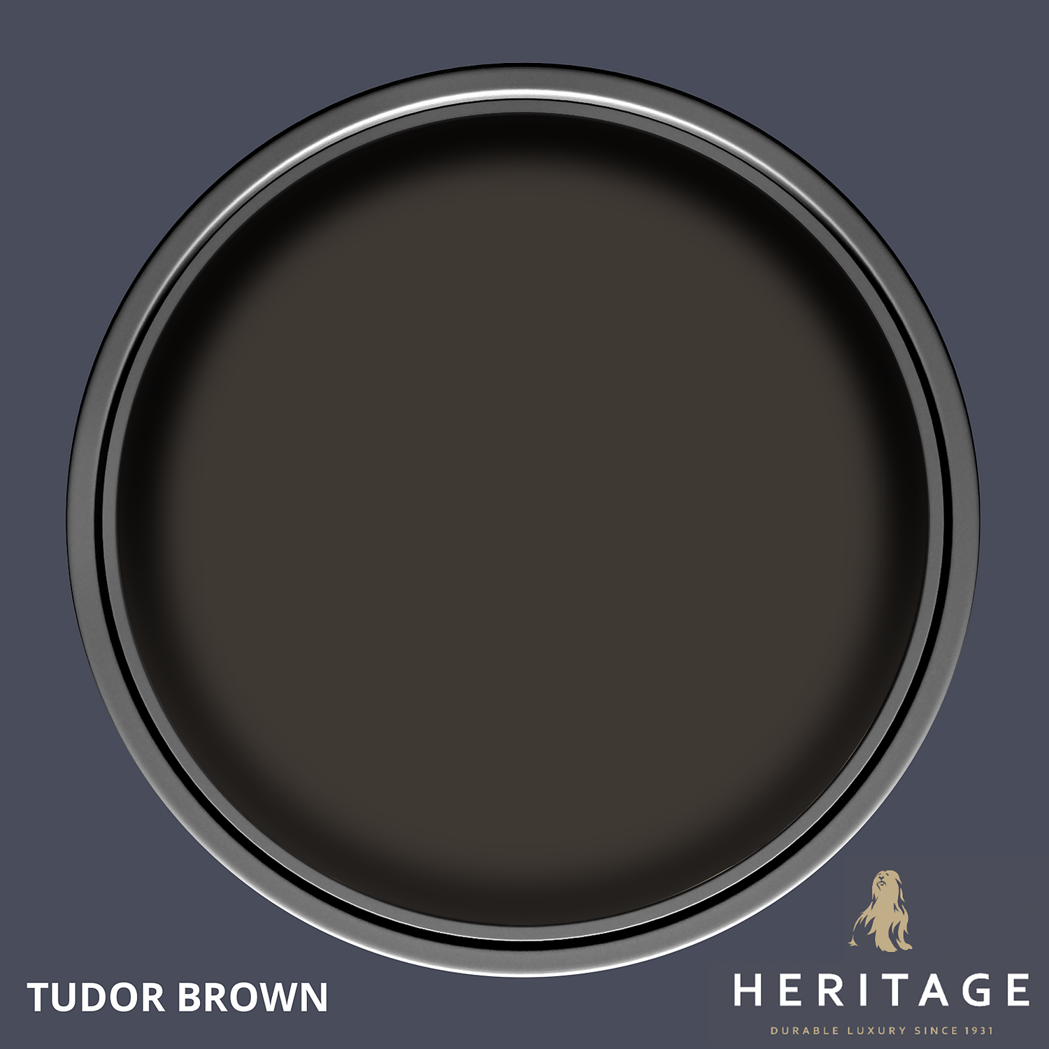 Dulux Heritage Eggshell Paint Tudor Brown - 750ml 5 Dulux Heritage Eggshell Paint Tudor Brown - 750ml - Image 3